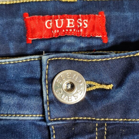 Guess Jeans women's size 28 ink blue, skinny, stretch - Picture 5 of 16
